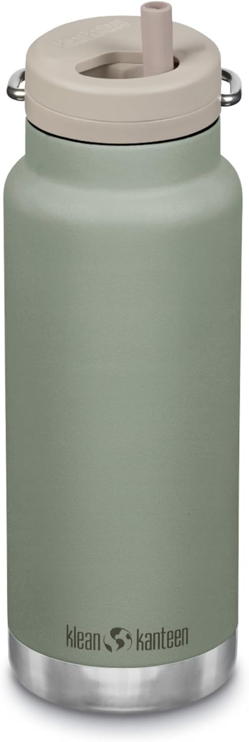 Klean Kanteen Tkwide Insulated Water Bottle with Twist Cap, 946 Ml Capacity, Blue Tint