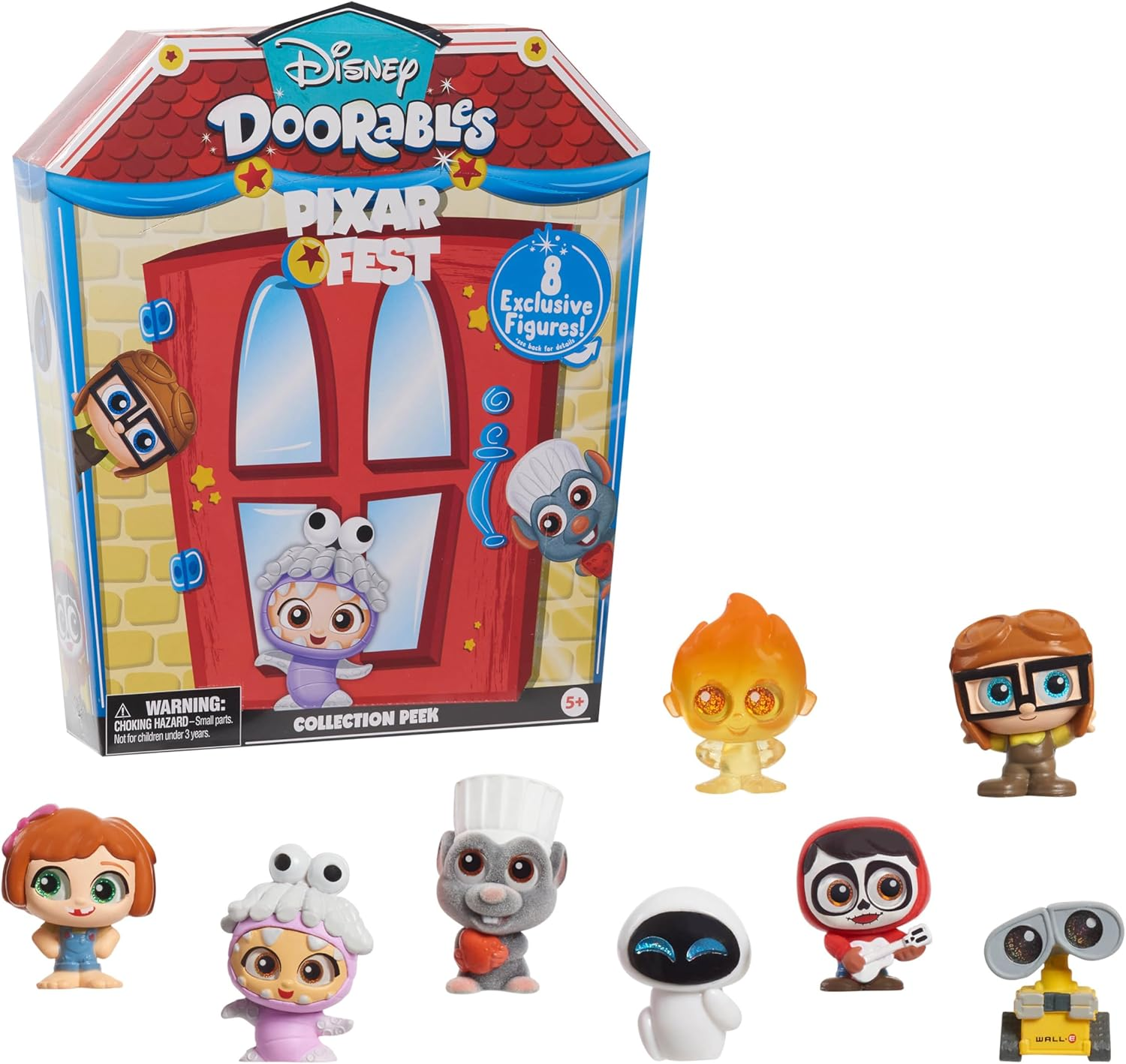 Disney Doorables Pixar Fest Collector Pack, Multi-Color (44544)