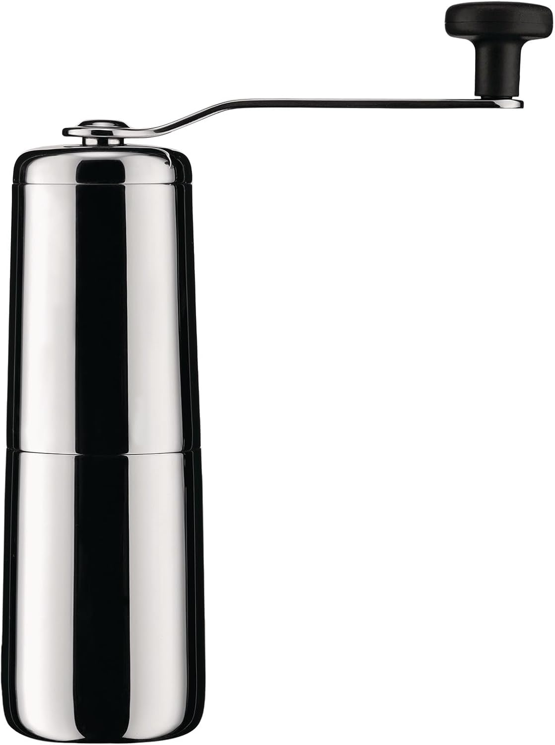 Alessi KT01 Slow Coffee Grinder, Stainless Steel, Steel