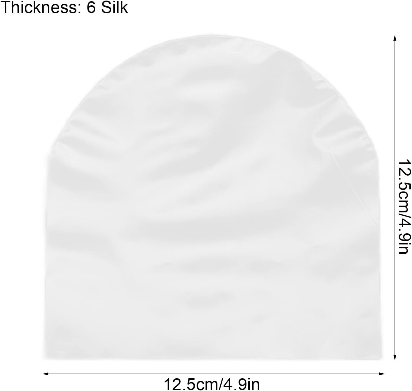 CD/DVD Inner Sleeves, Vinyl Record Sleeves Wearable Water Proof anti Dust for 5 Inch CD for 5 Inch DVD image number 1