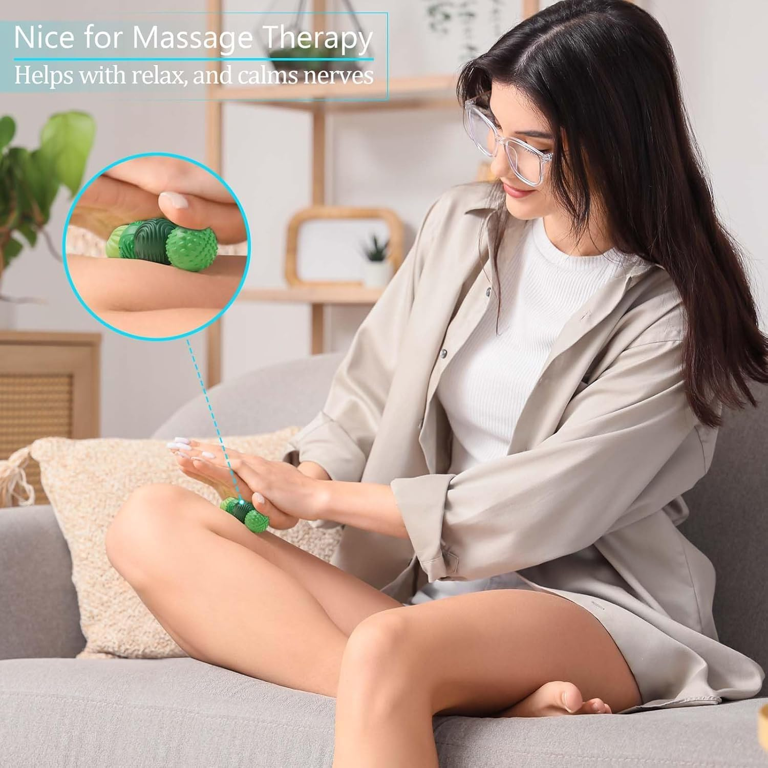 Silicone Magnetic Balls Fidget Toys for Adults & Teens,4Pcs Stress Relief Sensory Toys for Autism ADHD Anxiety,Fun Textures Gadgets,Office Desk Toy,Stocking Stuffers for Women Men Teen Gift image number 4