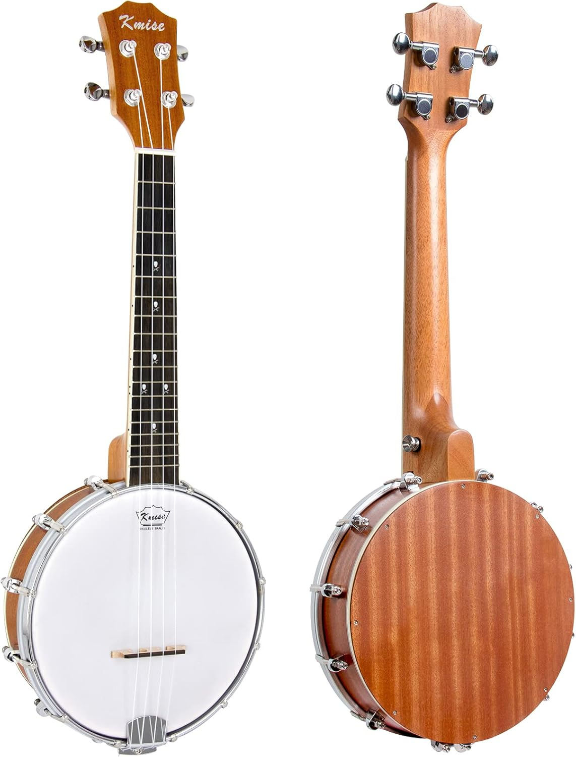 Kmise, 4-String Banjo, Beige, 23 Inches (CR2032)