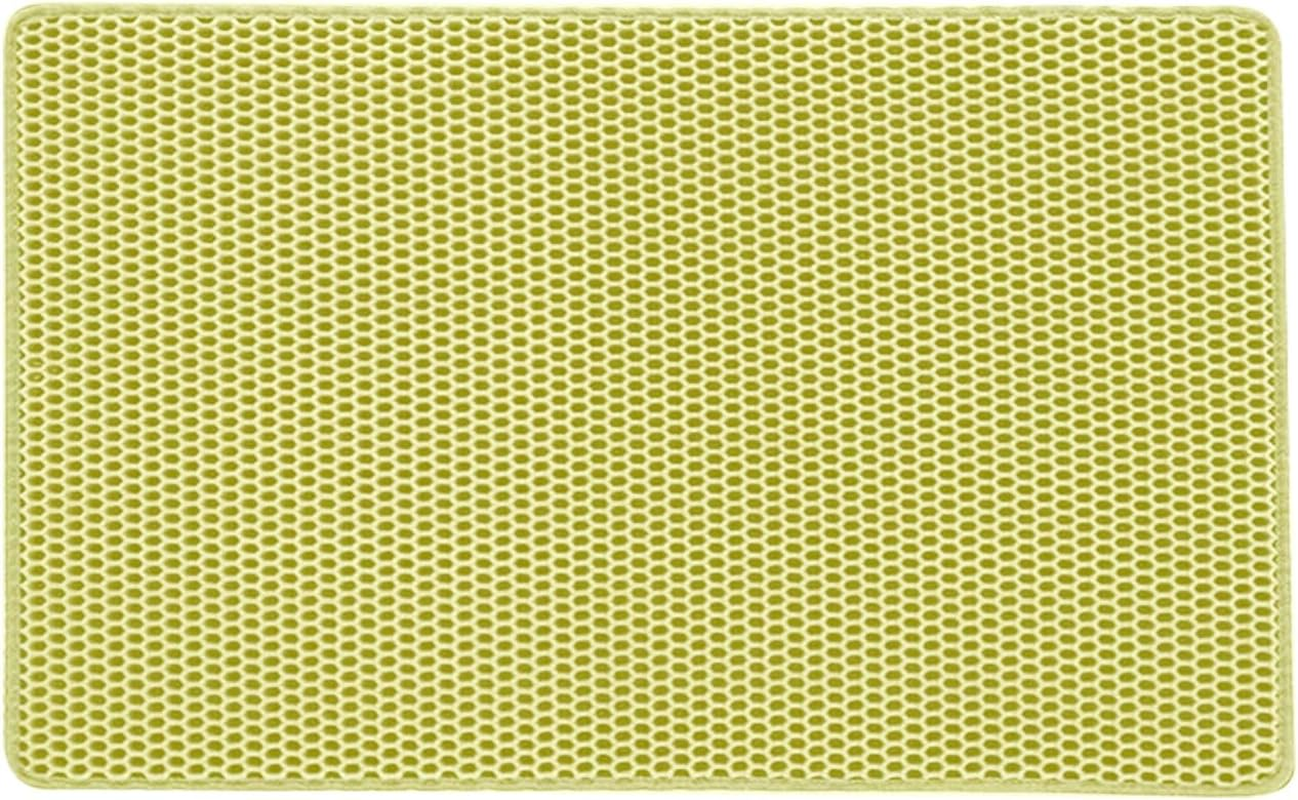 Best Answer Cat Sand Mat Sand Removal Mat Petite Black 11.8 X 17.7 Inches (30 X 45 Cm) Toilet Mat for Cats Folding Dog Cat Sand Mat Shatterproof Cat Toilet Supplies Pet Double Layer Anti-Slip Mat Easy