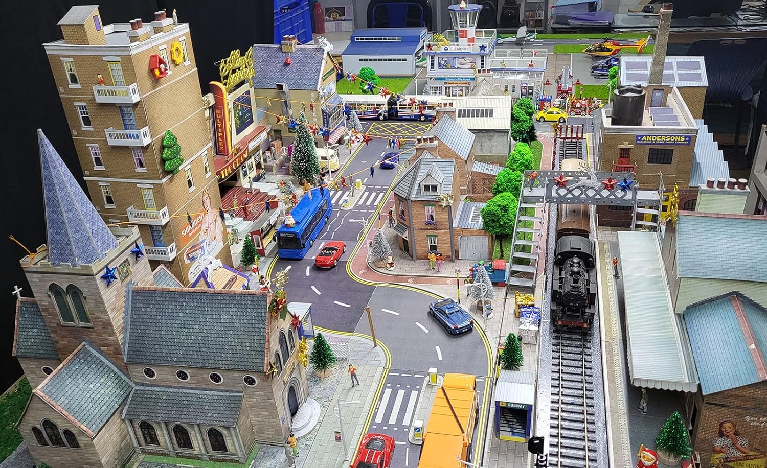 O Gauge 7Mm 1:48 Scale Model Railroad Building RAILROAD STATION Kit the Citybuilder