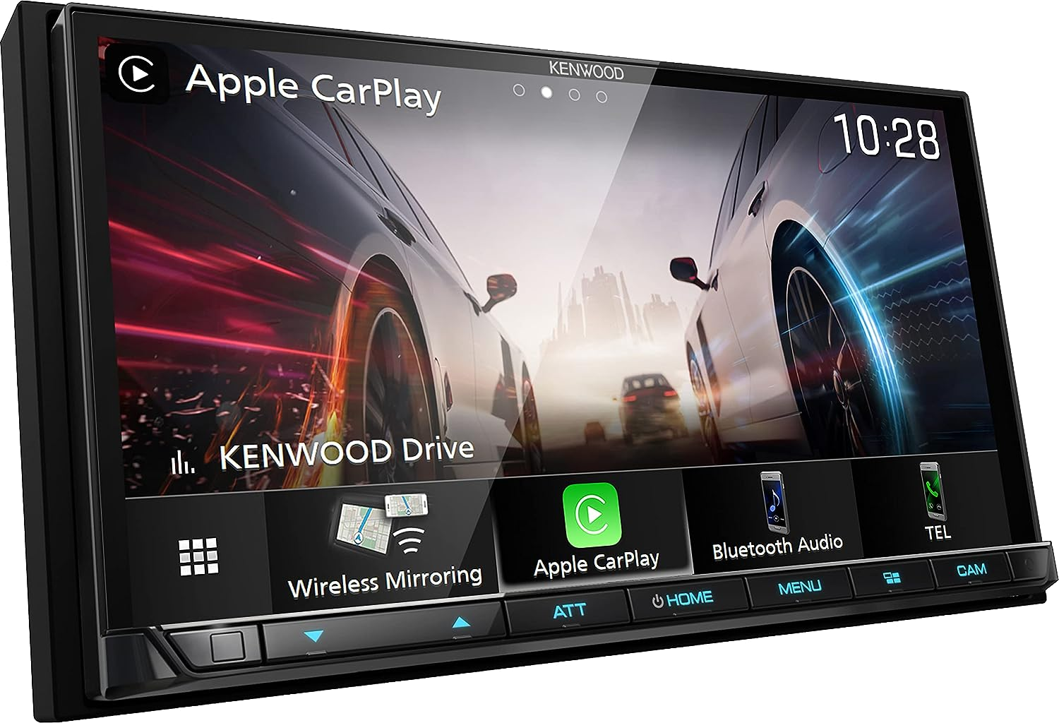 KENWOOD DMX8021DABS - 17.7 Cm (7 Inch) Digital Media AV Receiver with Wireless Carplay & Android Car (4 X 50 W, DAB+/FM, BT, 3X Pre-Out 4V, USB-C, Ipod/Iphone Control) image number 2
