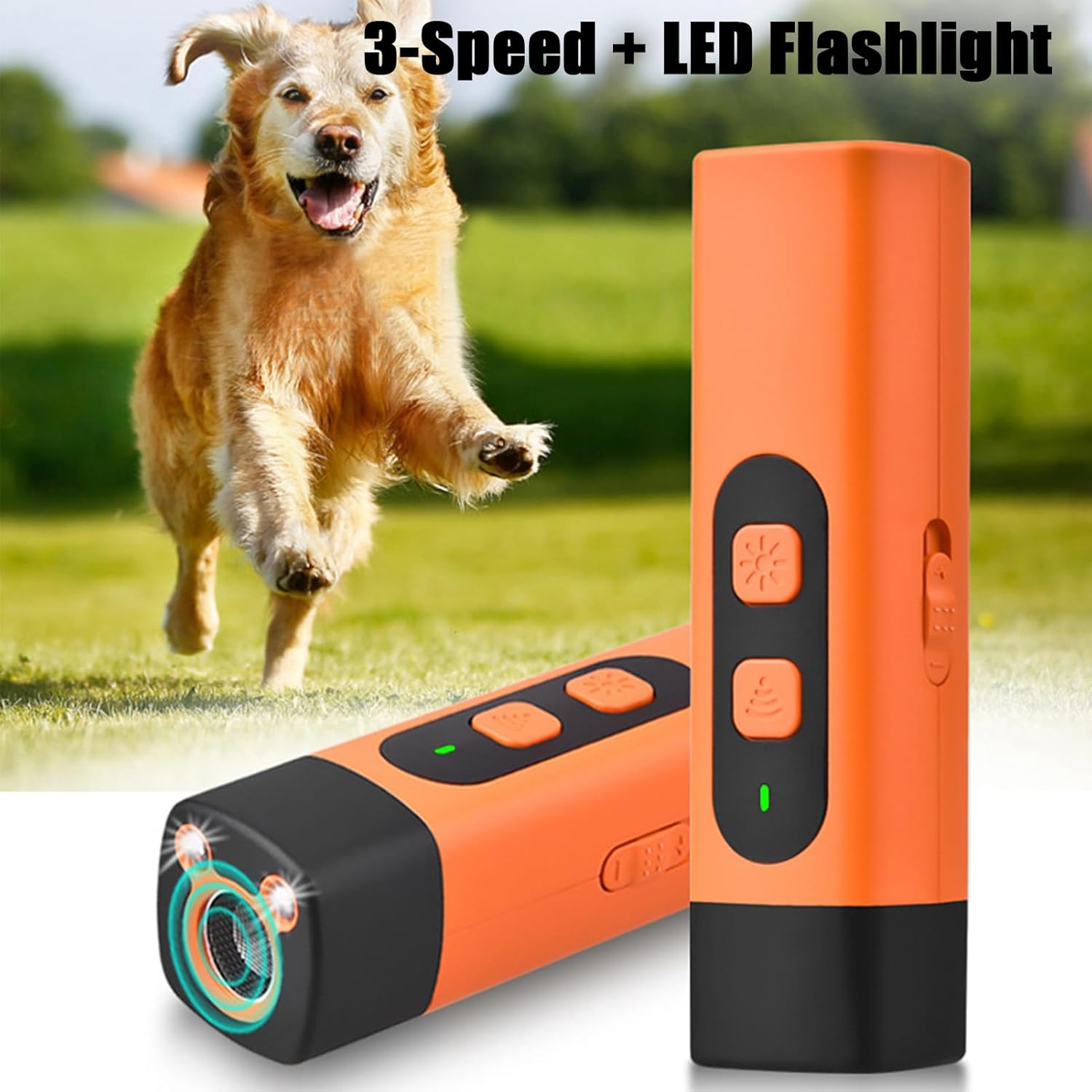 Barkshield Pro 2025, the Barkshield Pro - Bark Shield anti Barking Device for Dogs, Dog Barking Deterrent Devices, Mini Dog anti Bark with Lighting ＆ Digital Display (2Pcs) image number 1