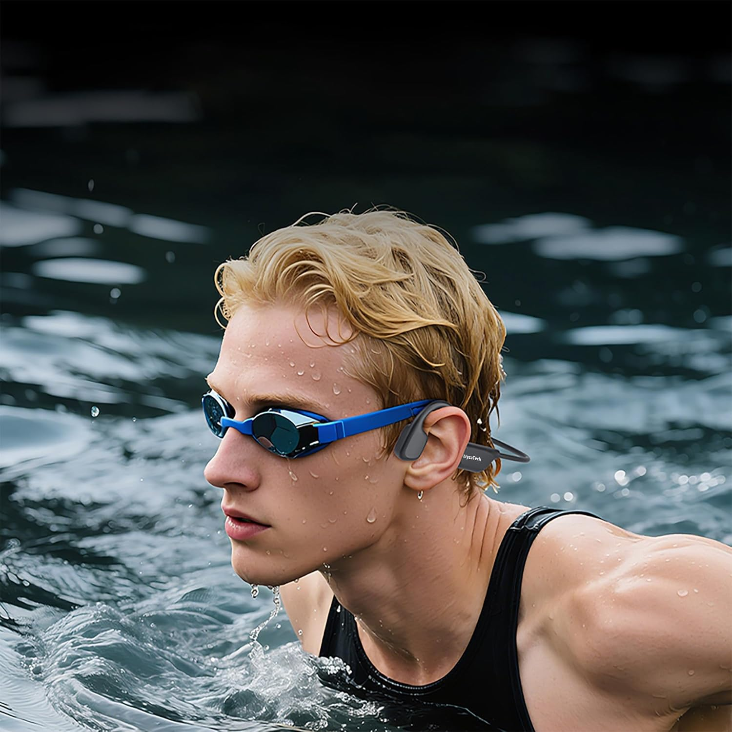 [2025 Flagship] Chryzatech-X7Max Bone Conduction Headphones | Open-Ear Safety | IPX8 Waterproof | 32G Local Storage| Long Battery Life&mdash;&mdash;Open-Ear Design, the New Benchmark for Safe Sports image number 6