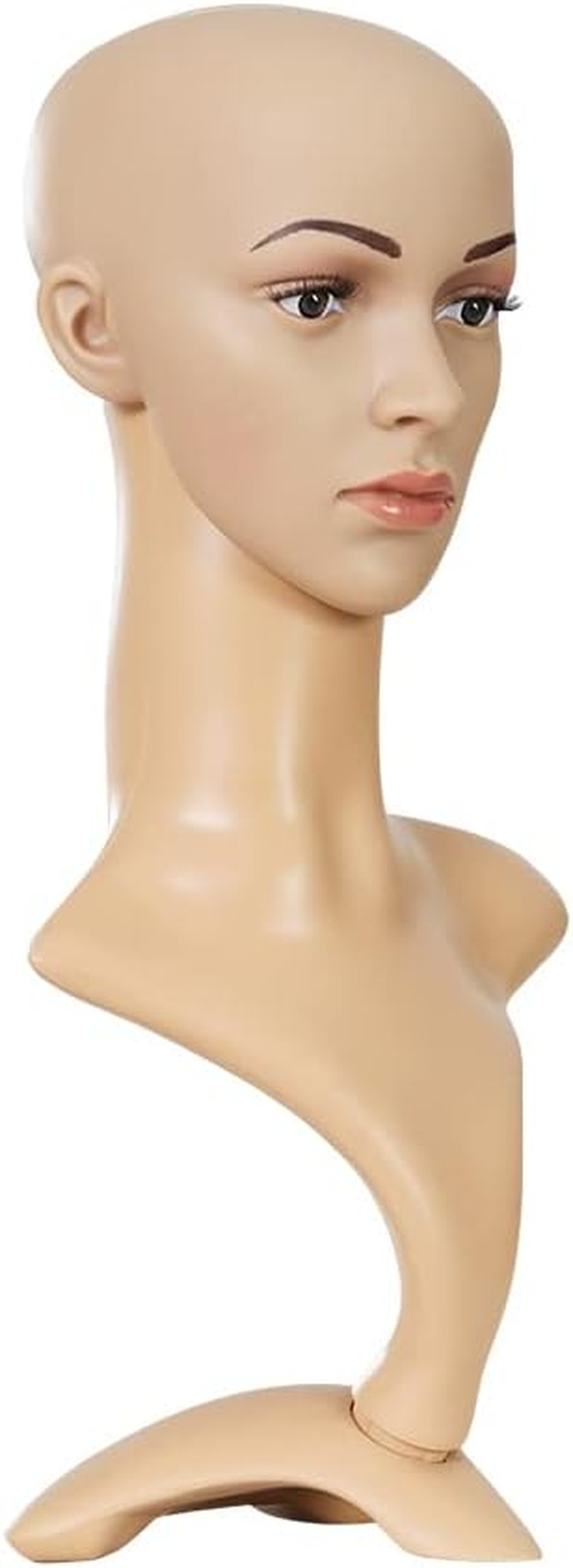 Female Mannequin Head Dummy Model Display Shop Stand Professional Use Fashion Retail image number 1