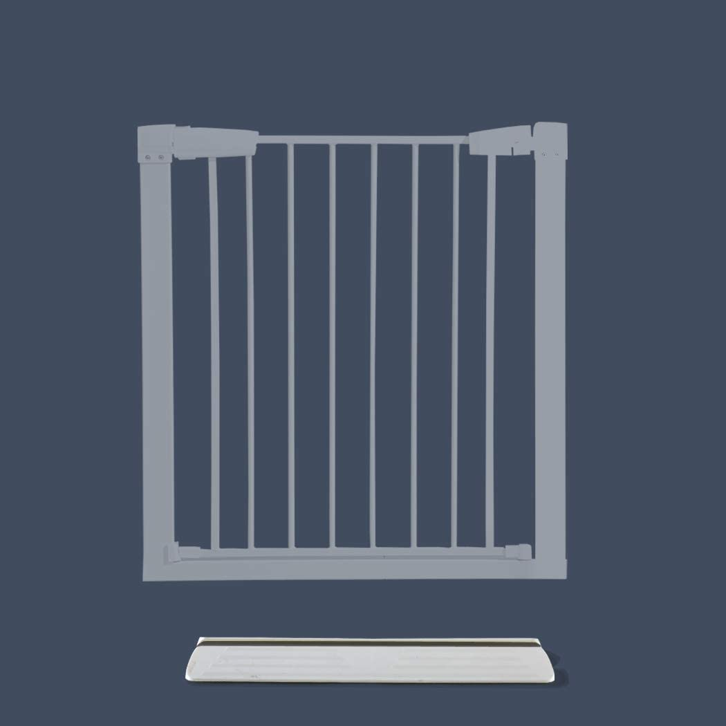 Levede Baby Safety Gate Adjustable Pet Security Stair Door Support Ramp White image number 4