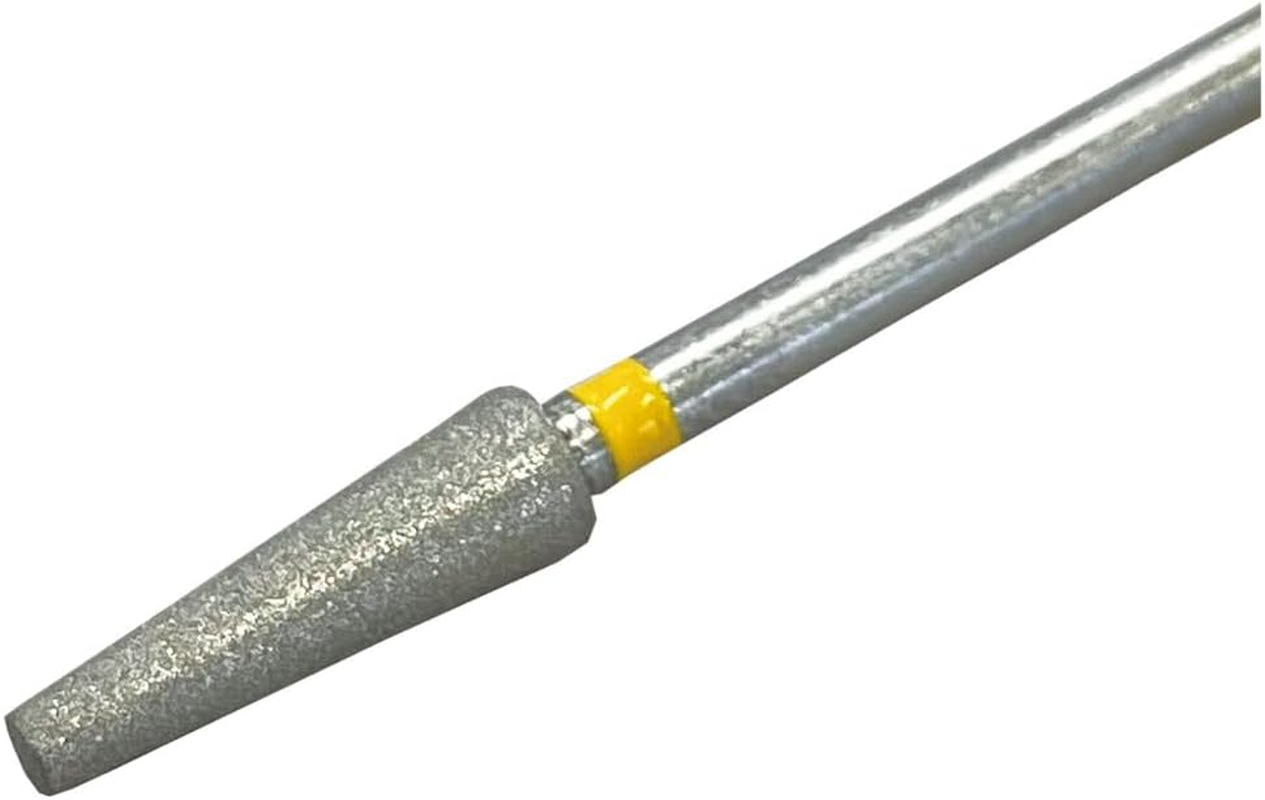 Rooro RO1-31-F Nail Bit for Nail Care, Diamond Point Bit, Fine Blade Diameter 0.15 X 0.08 Inches (3.9 X 2 Mm), Ideal for Pushing up Cuticles