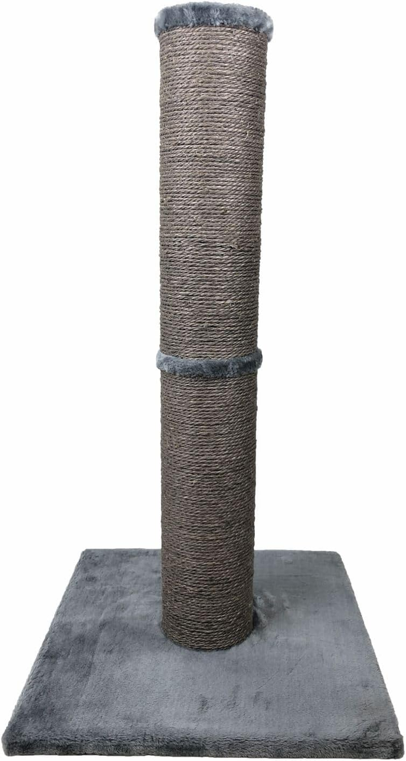 Cattitude Cat Scratch Post Big N Tall, Grey, 94Cm Height - Cat Kitten Scratcher Play Tower, Sisal image number 2