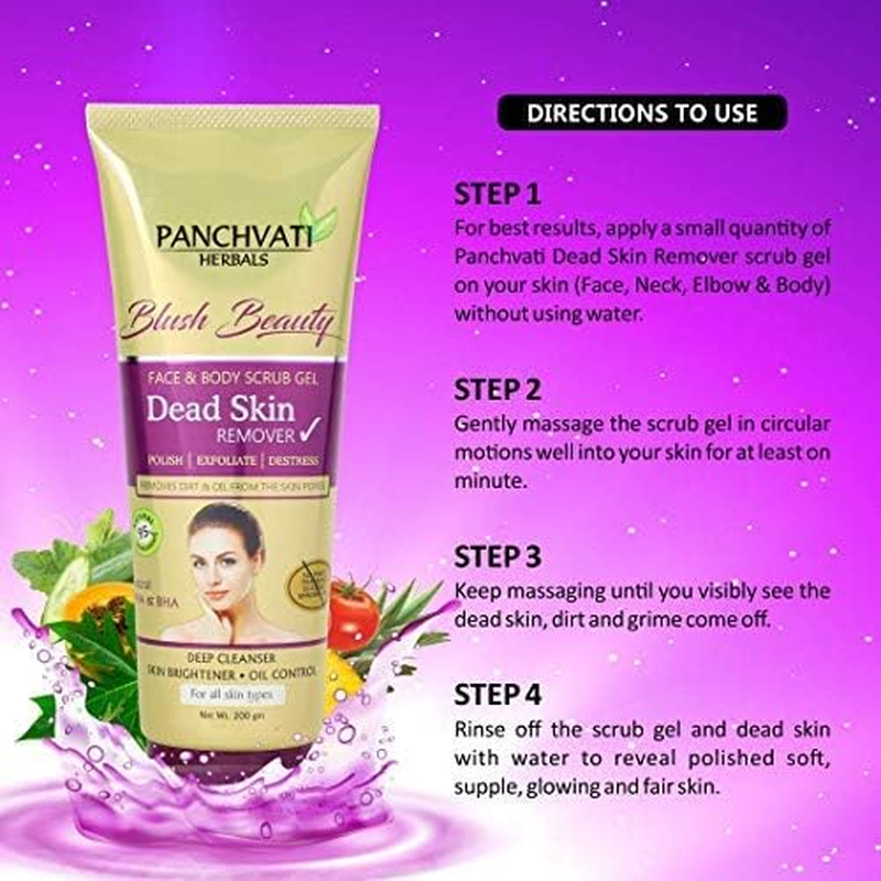 Panchvati Face & Body Scrub Gel - 200 Ml image number 1