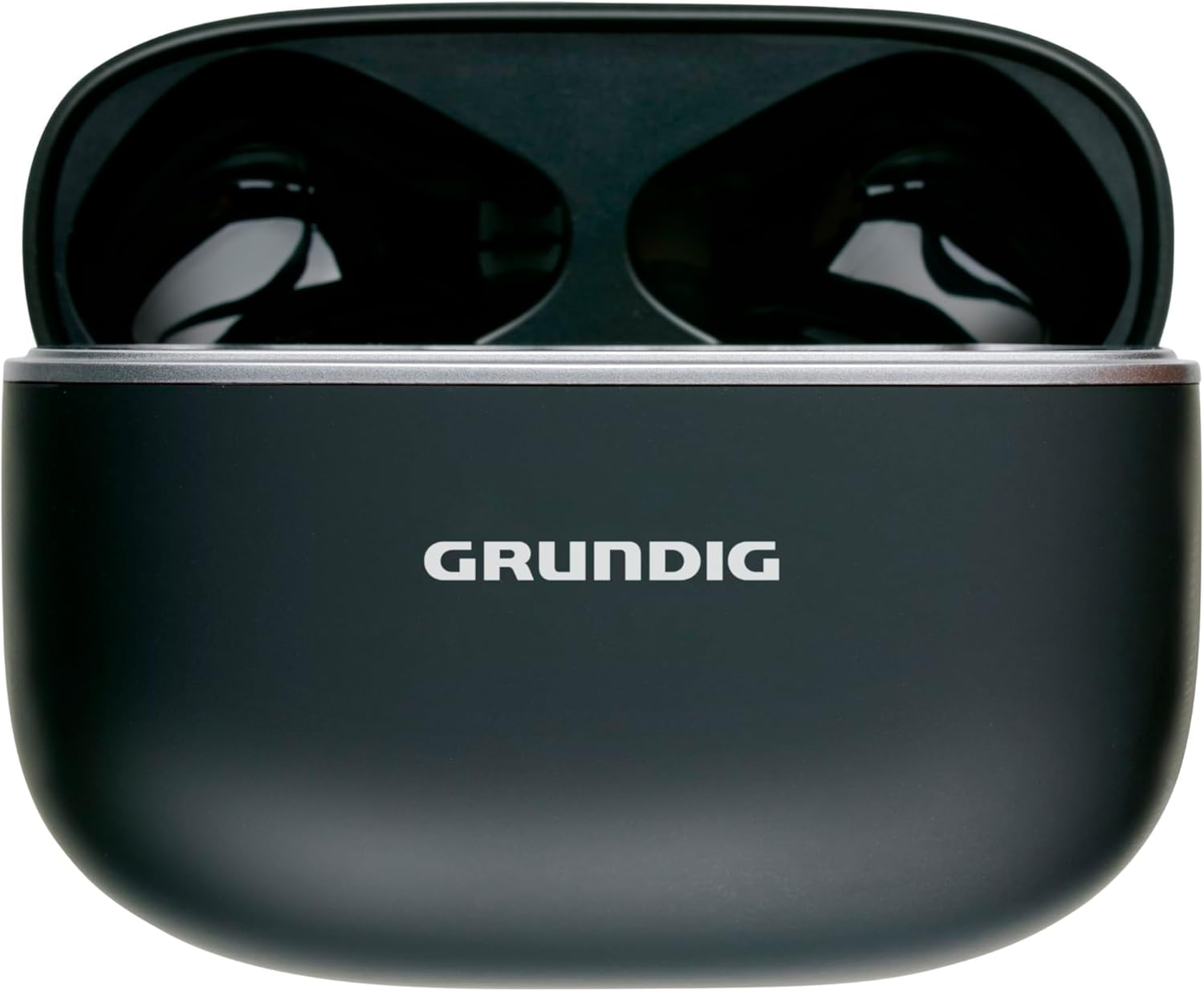 Grundig Wireless Bluetooth Headphones - In-Ear Earbuds 300 Mah - Earphones with LED Display and 6.5 Hours Playback Time - Includes Charging Case and USB-C Charging Cable image number 2