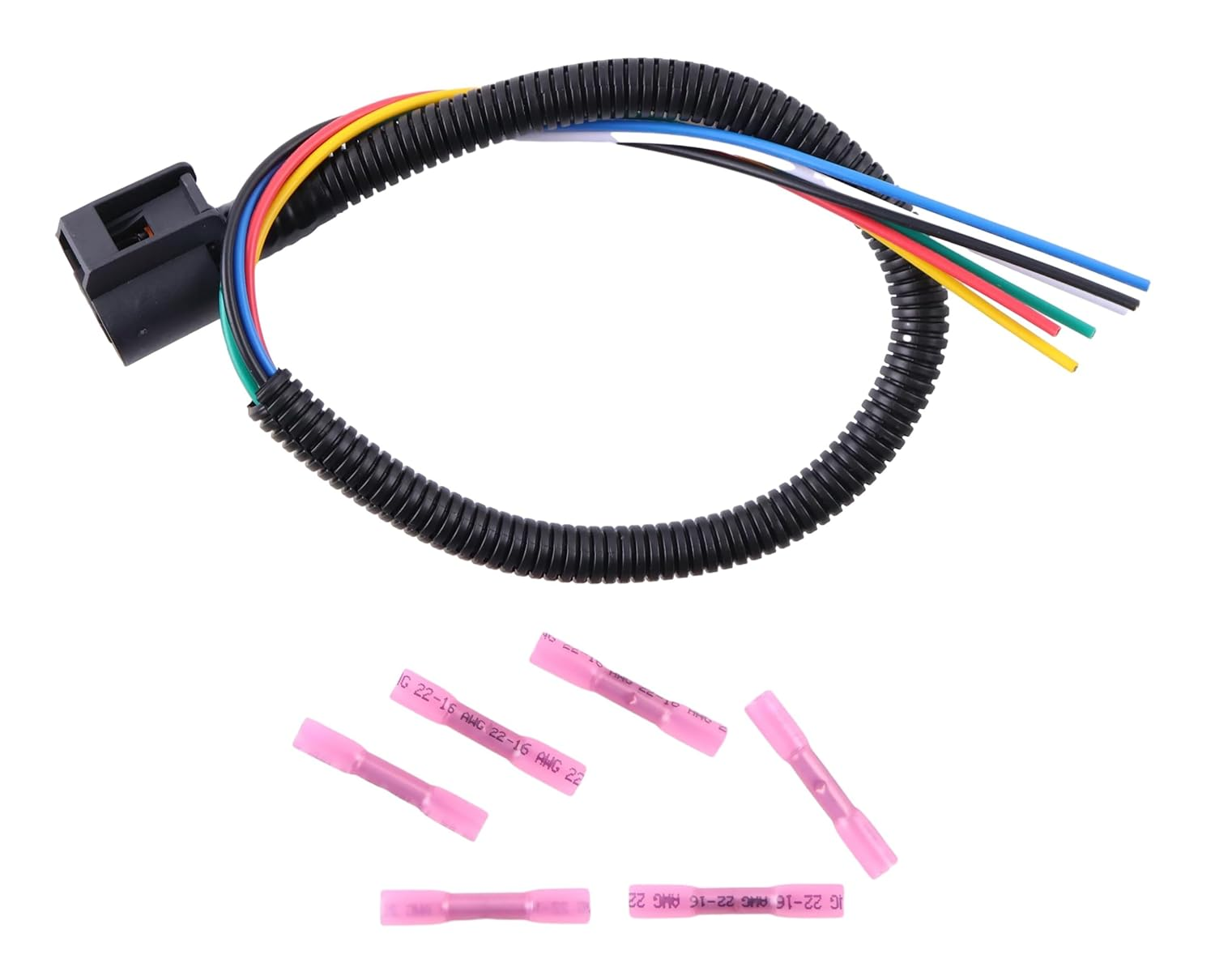 Throttle Housing Wiring Harness Repair Kit 12517602973 Compatible with BMW 550I E60, 650I E63 E64, 750I E65, 750Li E66, X5 4.8I E70, X5 Xdrive48I E70, 4.8L V8 image number 5