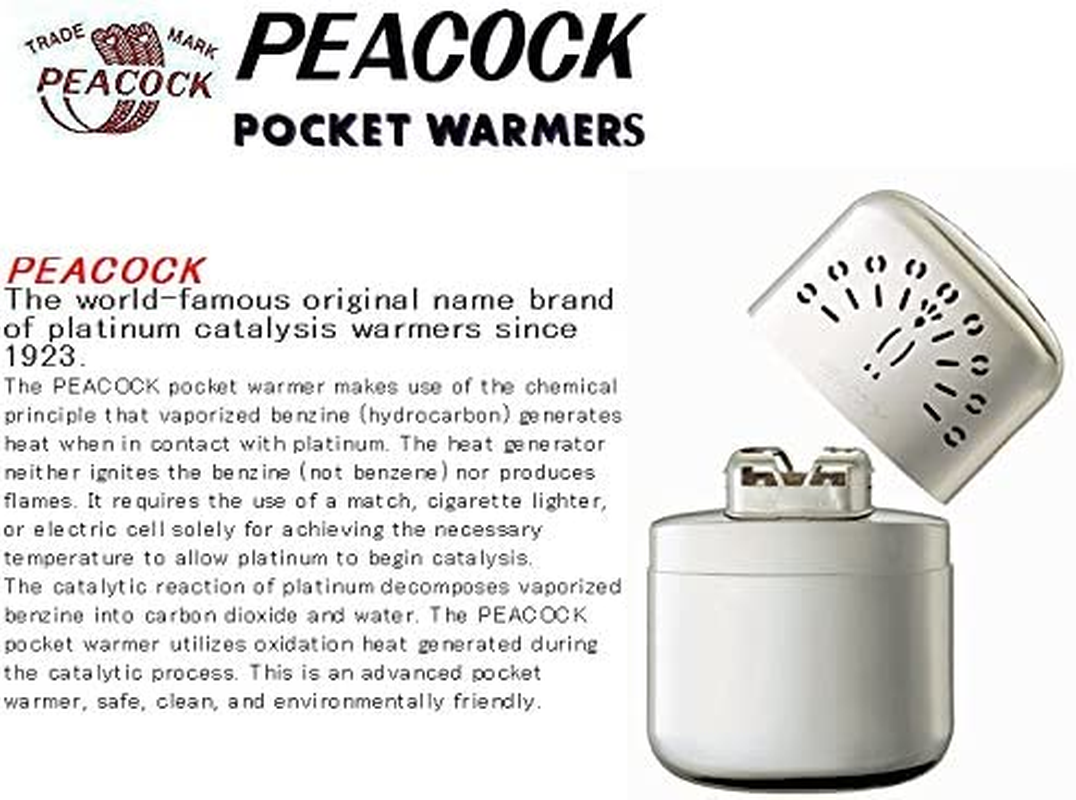 (Standard) - Original Japanese Peacock Hand Warmer Standard Size image number 2