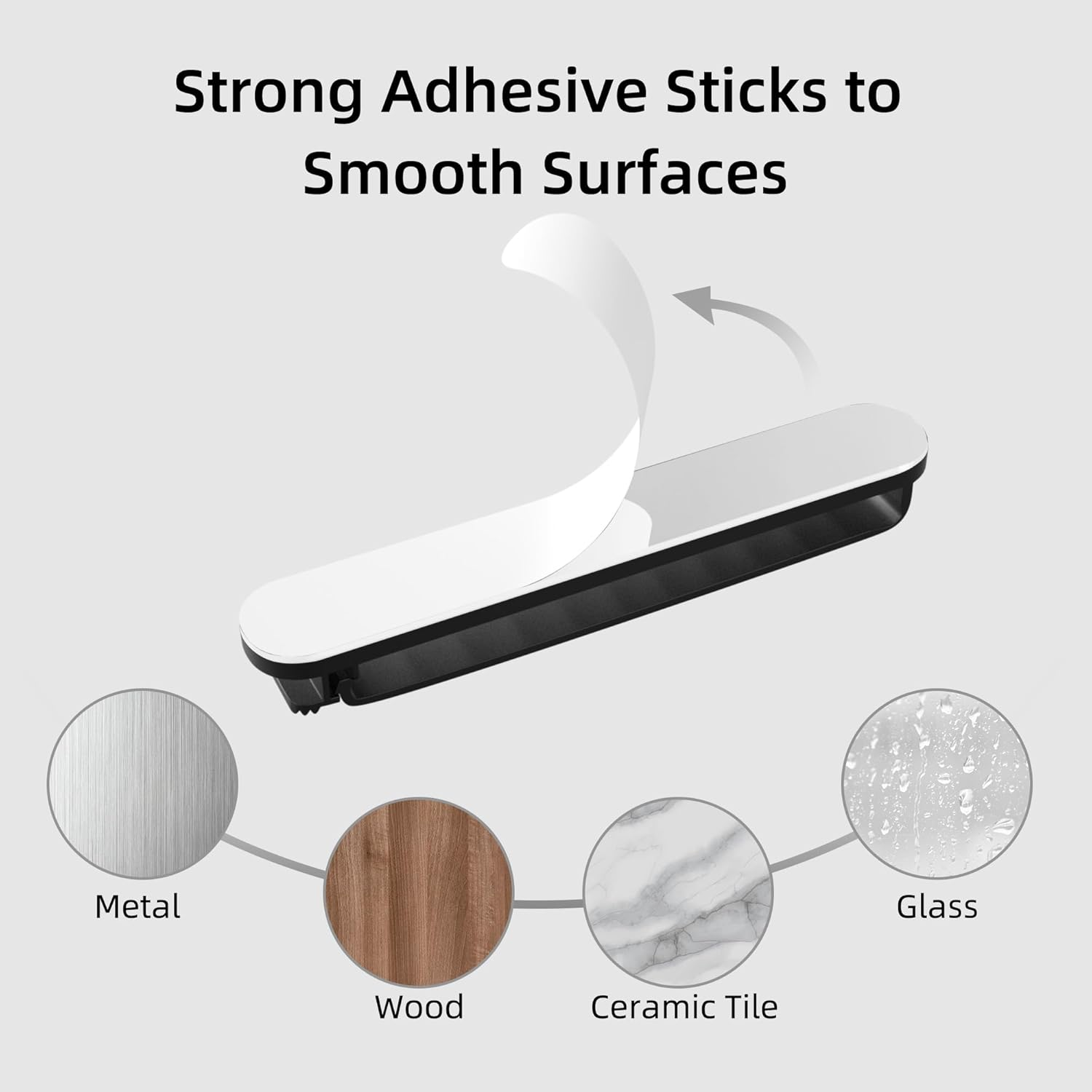 PZOZ Cable Holder Clips - 3 Pack Cable Management Wire Cord Organiser for Organizing Charging Cable Power Cord PC Desk Home, Self Adhesive Cord Organizer Home Office Accessories (Black) image number 1