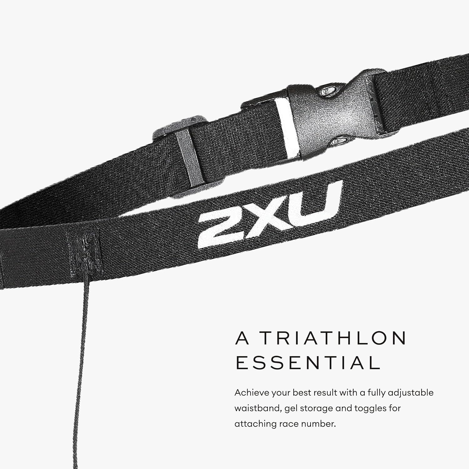 2XU Unisex Race Belt with Loops image number 4