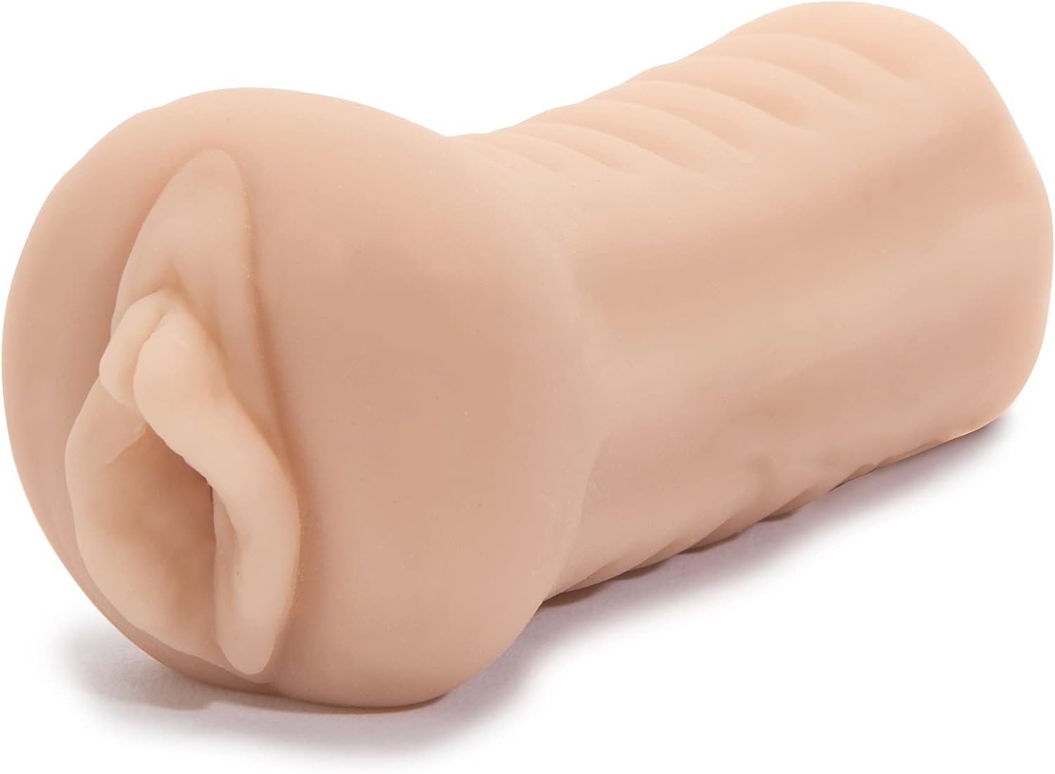 Lovehoney Thrust Pro Ultra Lara Male Masturbator Cup - 6 Inch Self Lubricating Realistic Vagina with Textured Canal - Vibrator Compatible Male Sex Toy - Waterproof - Flesh Pink image number 2