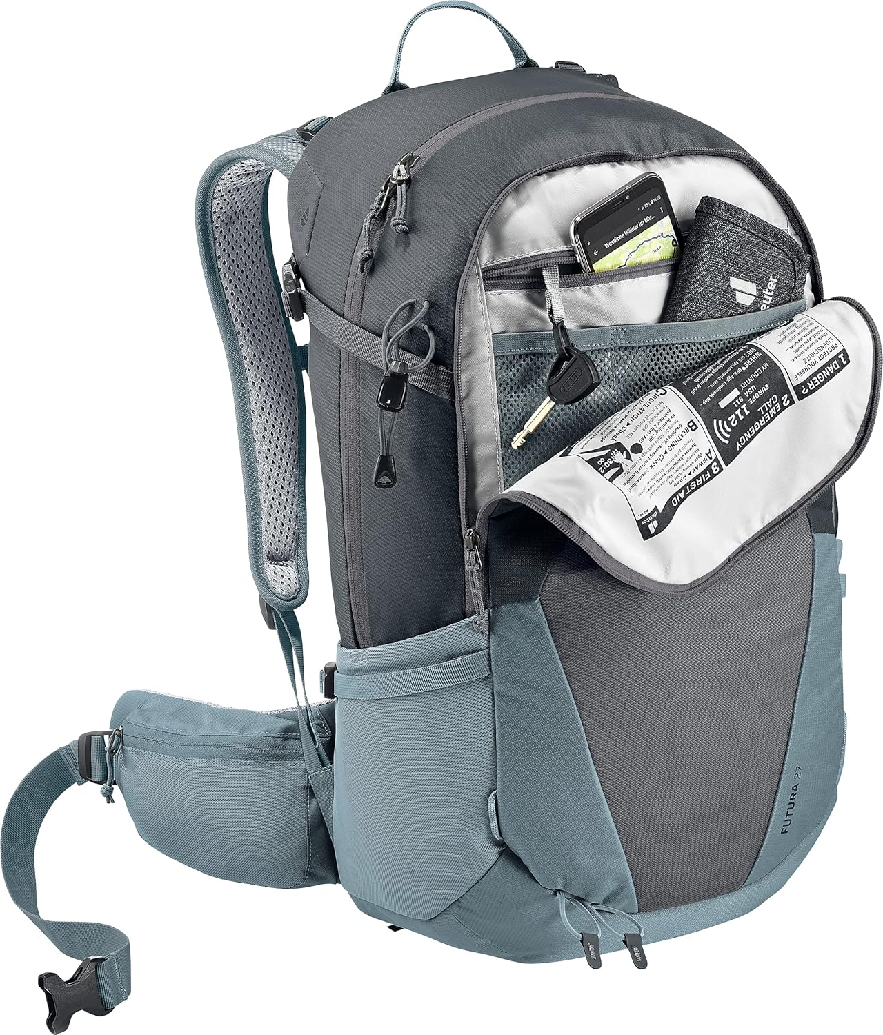 Deuter Unisex Futura 27 Hiking Backpack (Pack of 1) image number 2