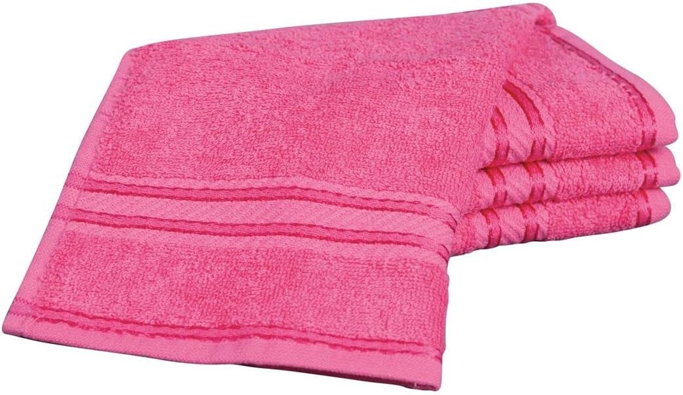 Bentley Priory Linens Supreme Face Flannels for Bathroom 500GSM Super Soft Cotton Pack of 4 Absorbent and Quick Dry Face Cloth Flannel Towels Set 30 X 30Cm Egyptian Collection (PURPLE MAUVE)