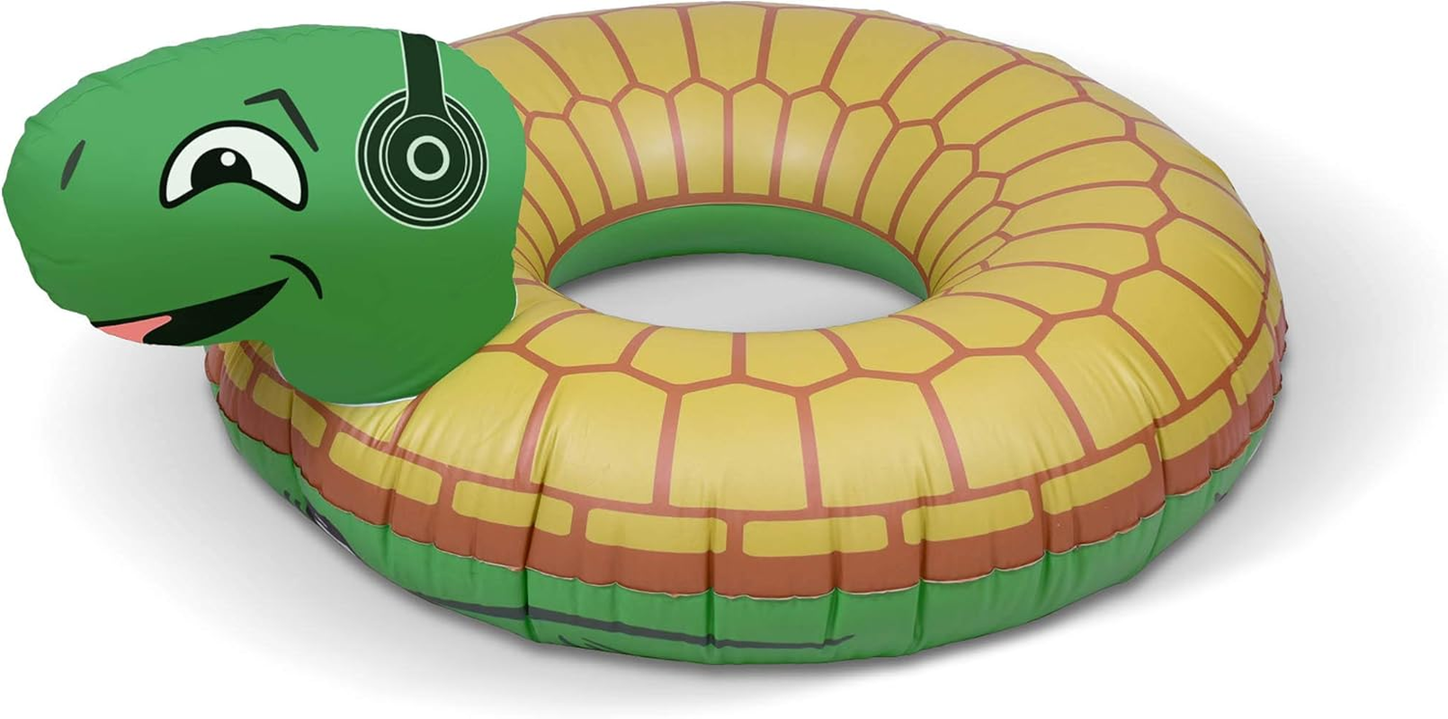 Gofloats Rockin&rsquo; Turtle Party Tube Inflatable Raft | Fun Pool Float for Adults and Kids image number 5