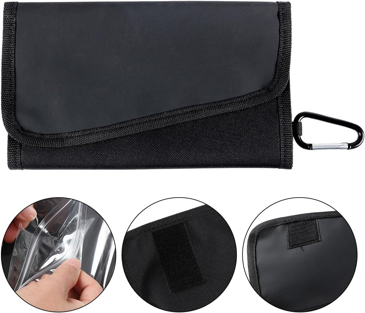 DECHOUS Portable Waterproof Fishing Bait Bag Small Soft Lure Storage Pouch Multifunctional Outdoor Tackle Organizer for Anglers image number 5