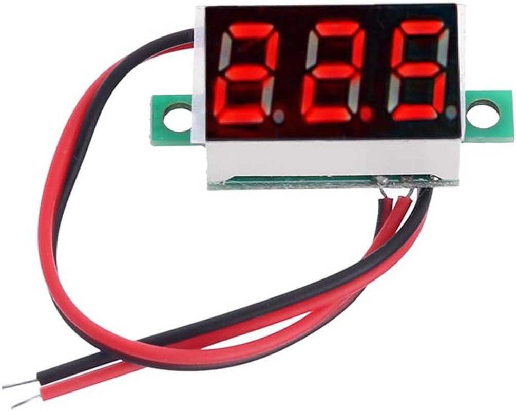 FGDTREE 4.5-30V 2-Wire for Voltage Meter Digital Voltmeter LED Display Panel Voltage Automotive Parts Digital Meter Current Meter Multi Meter Multimeter Meter Voltage Meter Current Meter image number 1
