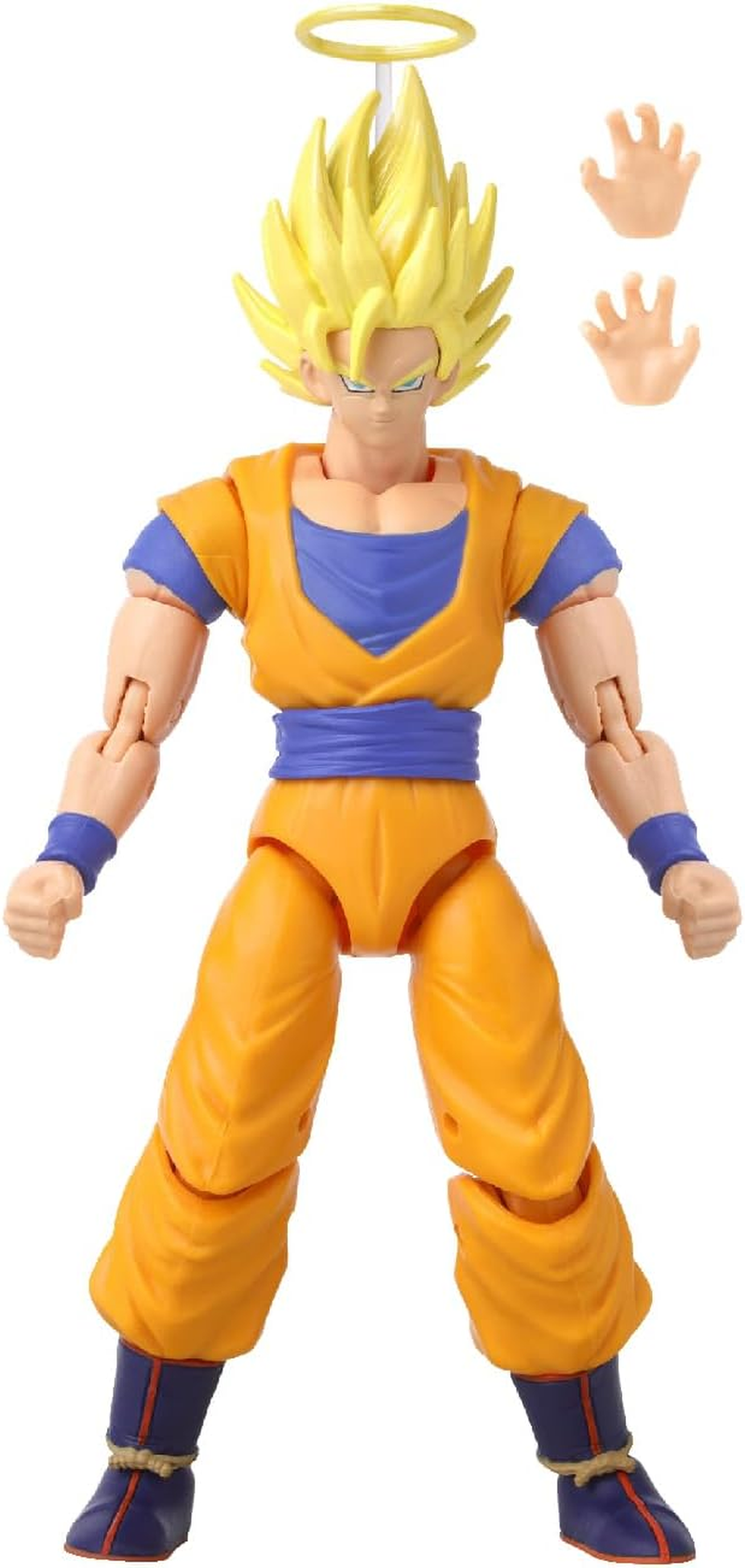 Dragon Ball Super - Super Hero - Super Saiyan 2 Goku, Bandai Dragon Stars 6.5" Action Figure image number 6