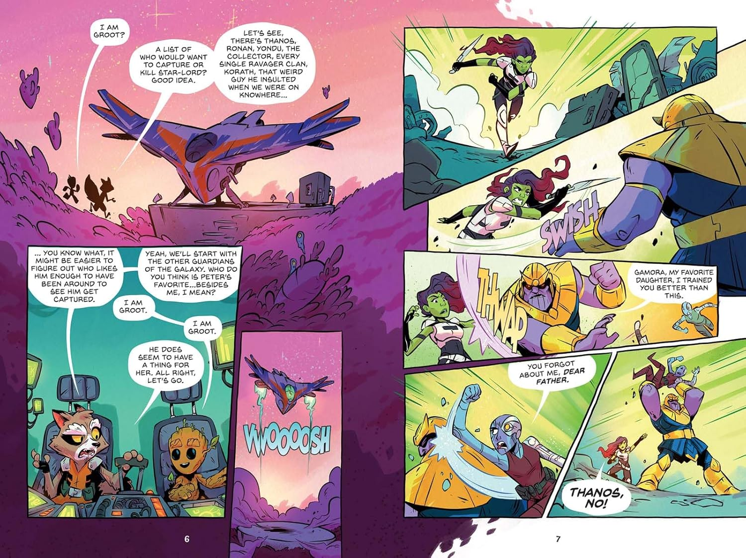 Rocket and Groot: the Hunt for Star-Lord (Marvel: Graphic Novel #1) image number 3