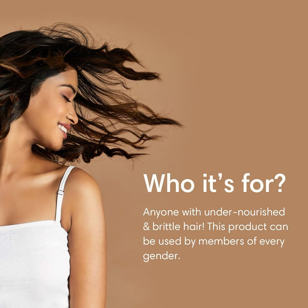 THE EARTH COLLECTIVE Protein Nourishment Hair Mask - Improves Hair Texture, Softens Hair, Deep-Conditioning, Maintains Colour-Treated Hair (200 Ml) image number 5