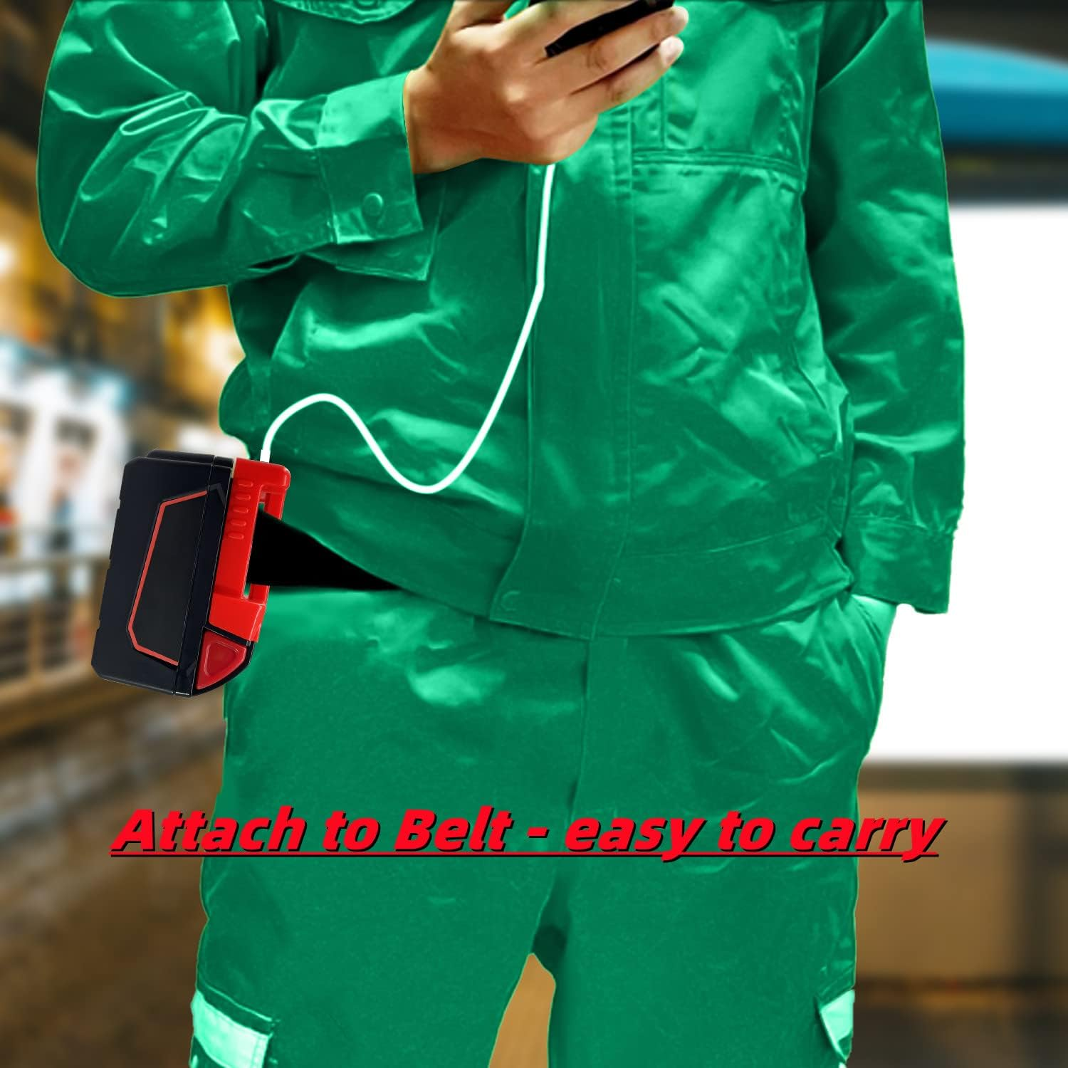 2 Packs USB Charger Adapter for Milwaukee M18 18V Lithium Ion Battery with USB & Type-C Fast Charging Power Wheel Adapter USB Charger (Adapters Only) image number 4