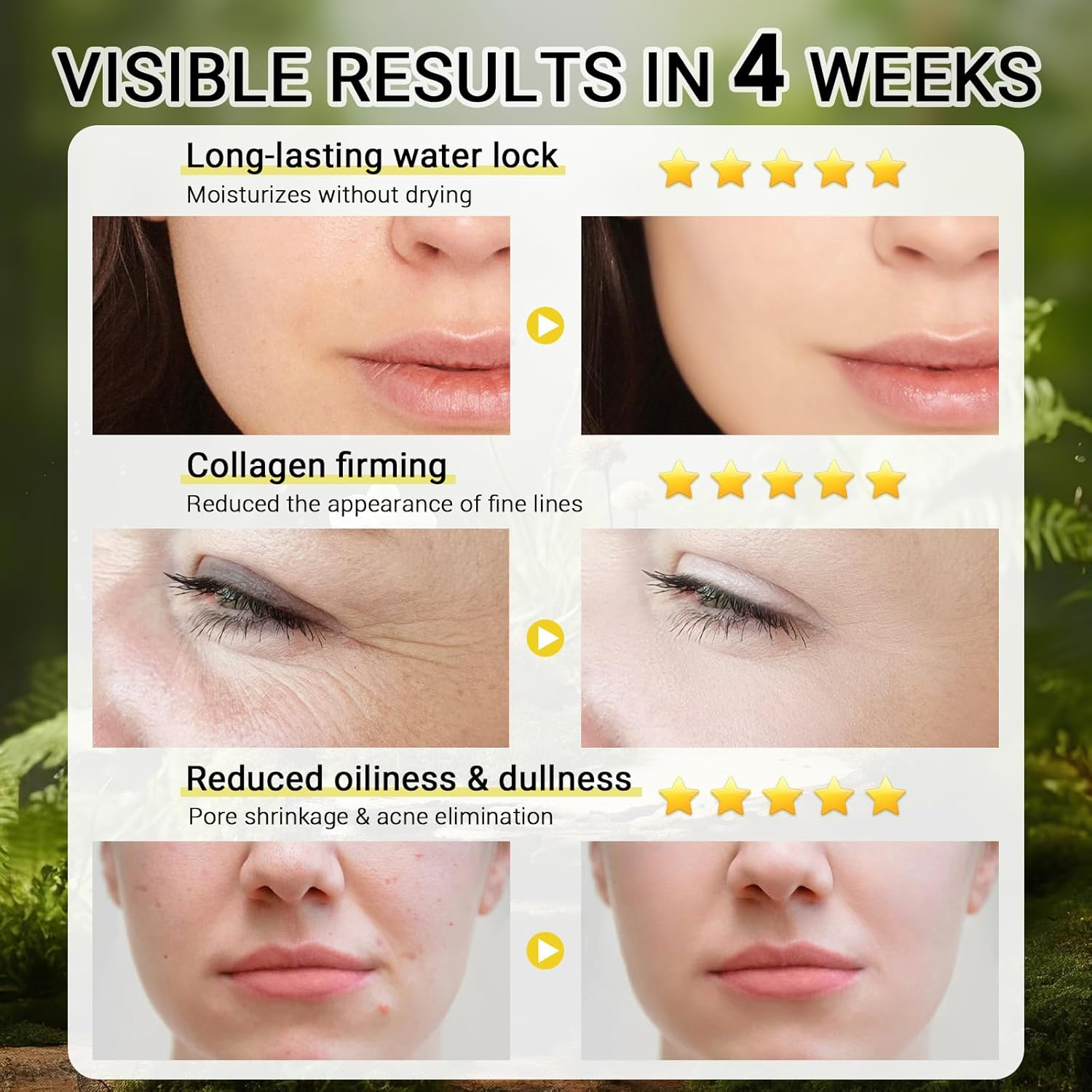 Snail Mucin 96% Skincare Set - Anti-Aging Serums & Snail Mucin 92% Cream - Advanced Snail 96% Mucin Power Essence Hydrates, Reduces Wrinkles & Fine Lines - 3PCS Korean Skincare Set for All Skins image number 1