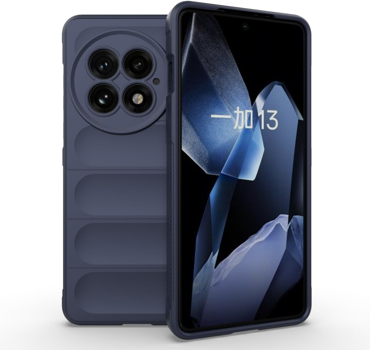 EASSGU Case for Oneplus 13R 5G (6.78 Inches) Soft TPU Silicone Case and Scratch Protection Mobile Phone Case - Light Grey