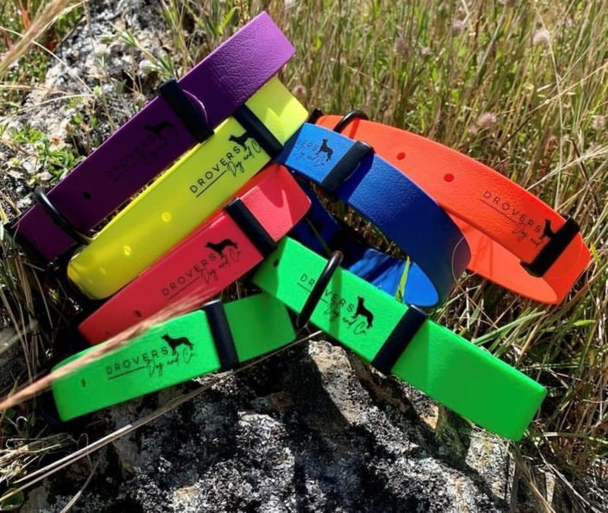 DROVERS Dog and Co Super Tuff Collars - Purple- Stink Proof - Maximum Strength - Easy Clean (Large) image number 3