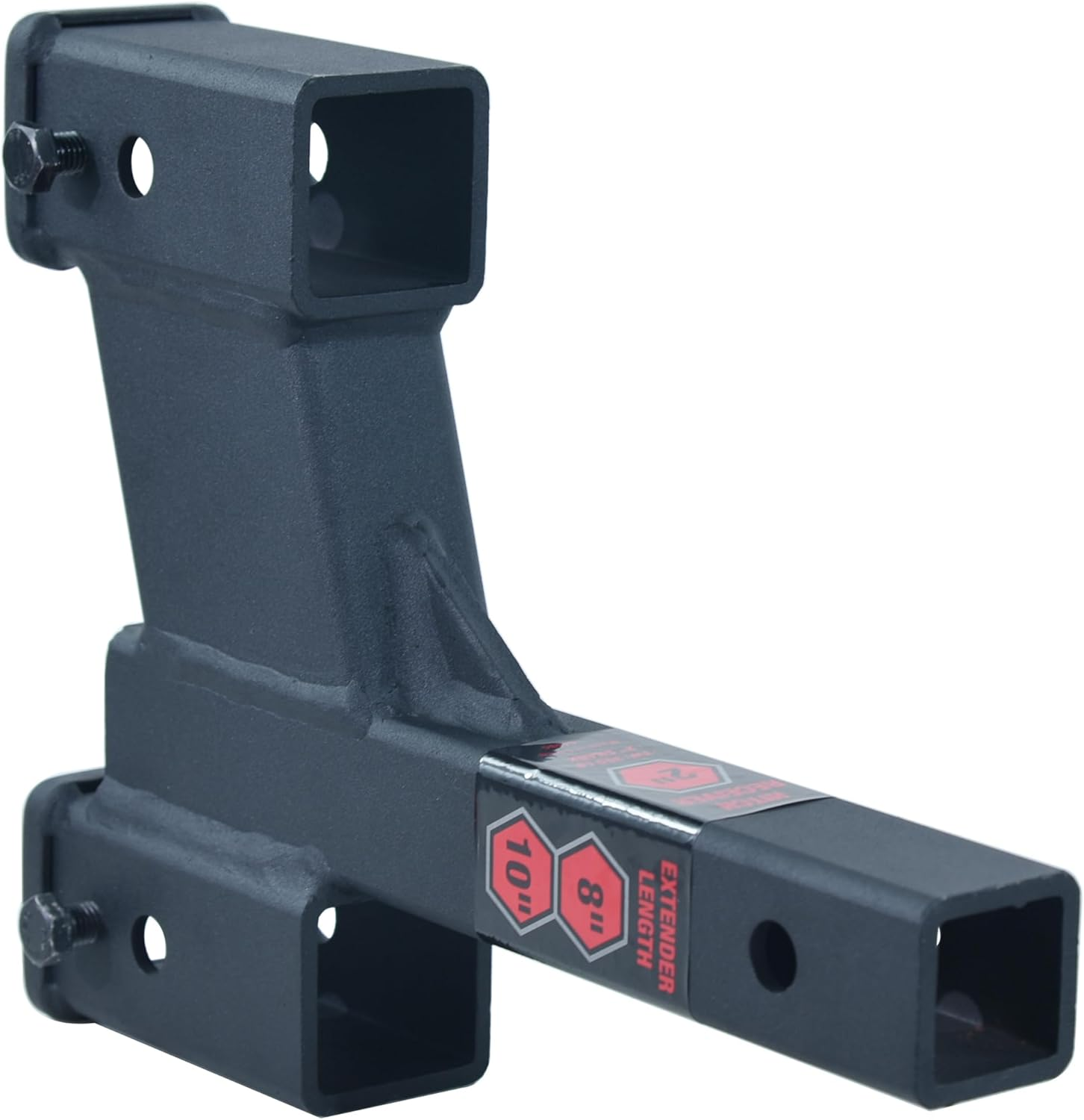 TOPTOW 64085 Trailer Dual Hitch Extender, 2-1/4-Inch & 6-1/4-Inch Rise/Drop, 2" Receiver, 2-Inch Shank, 7500Lbs Capacity image number 2