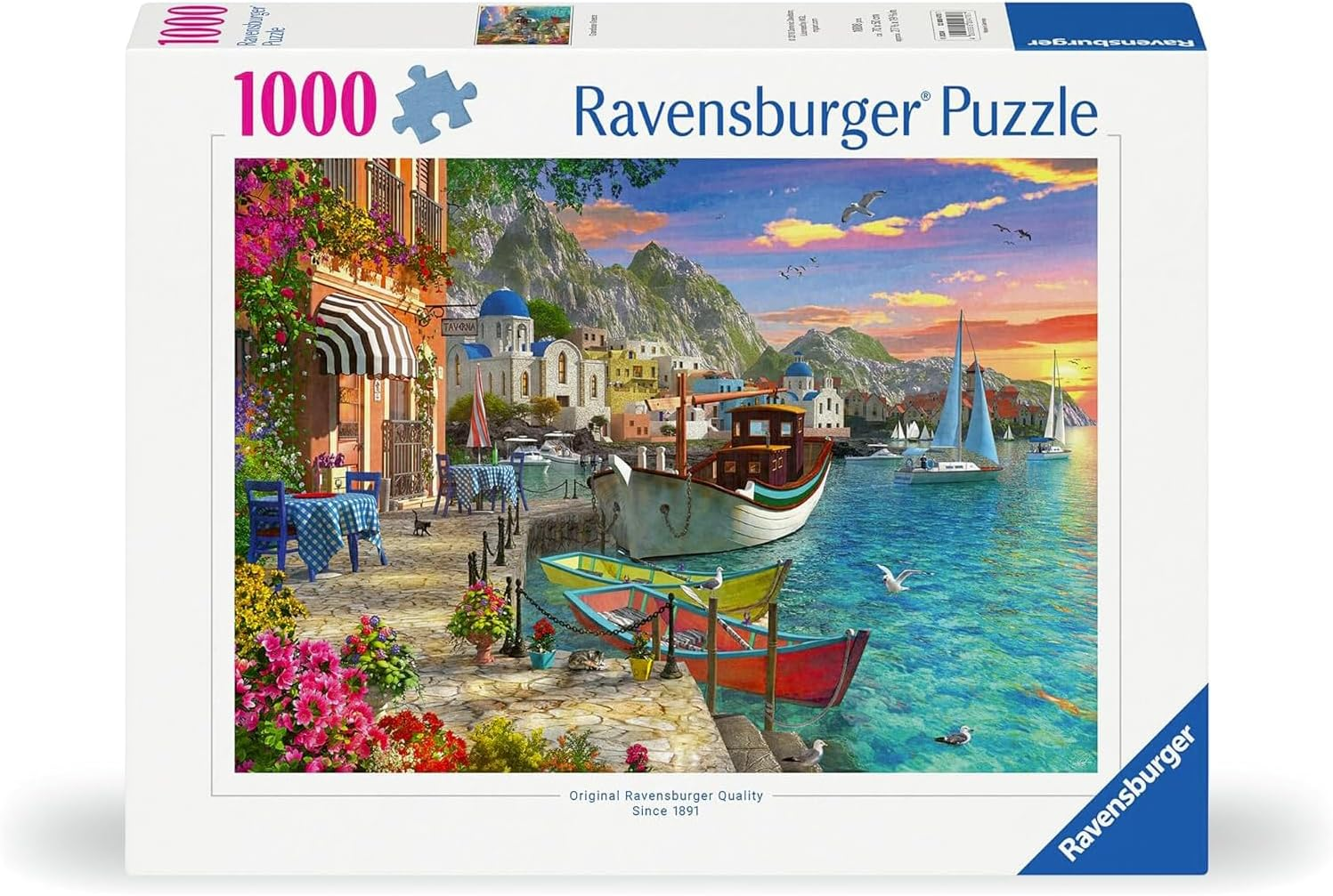 Ravensburger - Grandiose Greece Puzzle 1000P image number 4