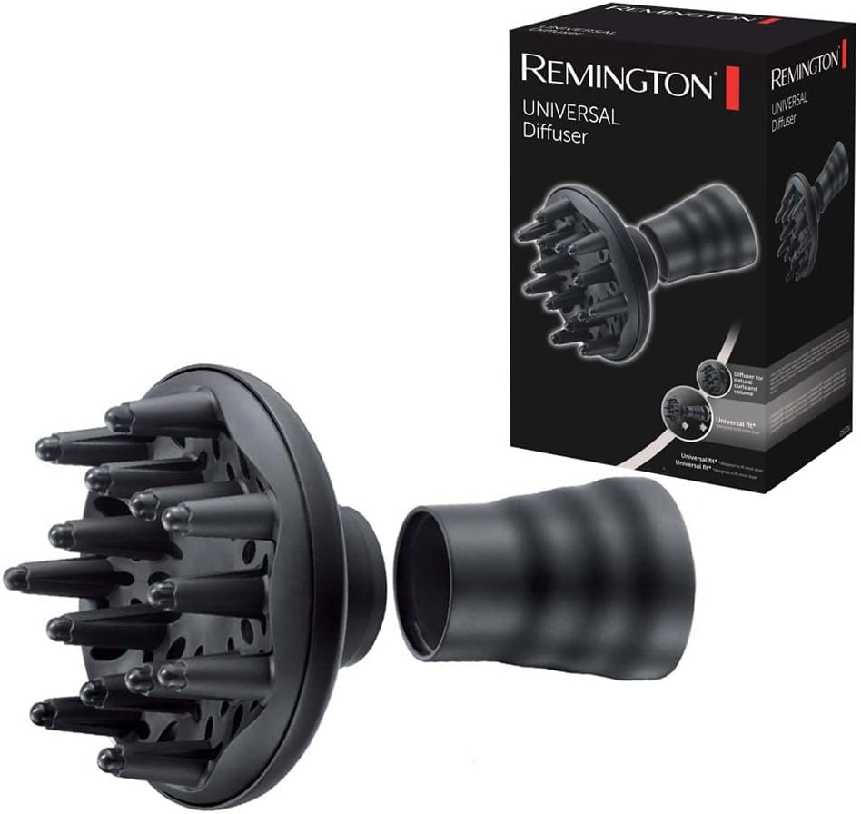 Remington Diffuser Universal - Attachment [Curls and Volume] with Silicone Adapter for Almost All Hair Dryers, Accessories D52DU image number 1