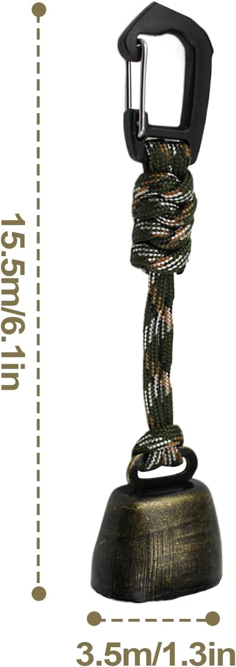 Bear Bell &ndash; Outdoor Alert Noise Pendant, Trail Warning Bell | Portable Jingle Device with Silent Mode for Nature Walks, Wilderness Safety, Mountain Climbing, Survival Hiker Kit for Bears image number 5