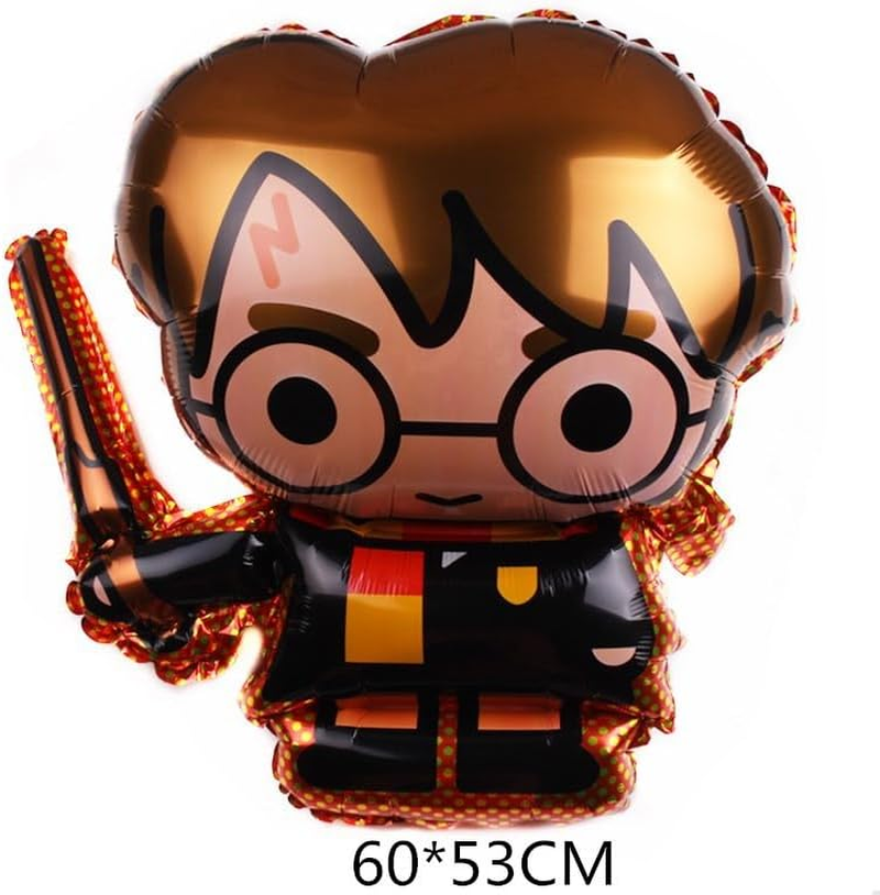 Harry Potter Party Decorations, Party Supplies with Banner, Foil Balloon, Cupcake Toppers for Kid Birthday Decoration image number 3