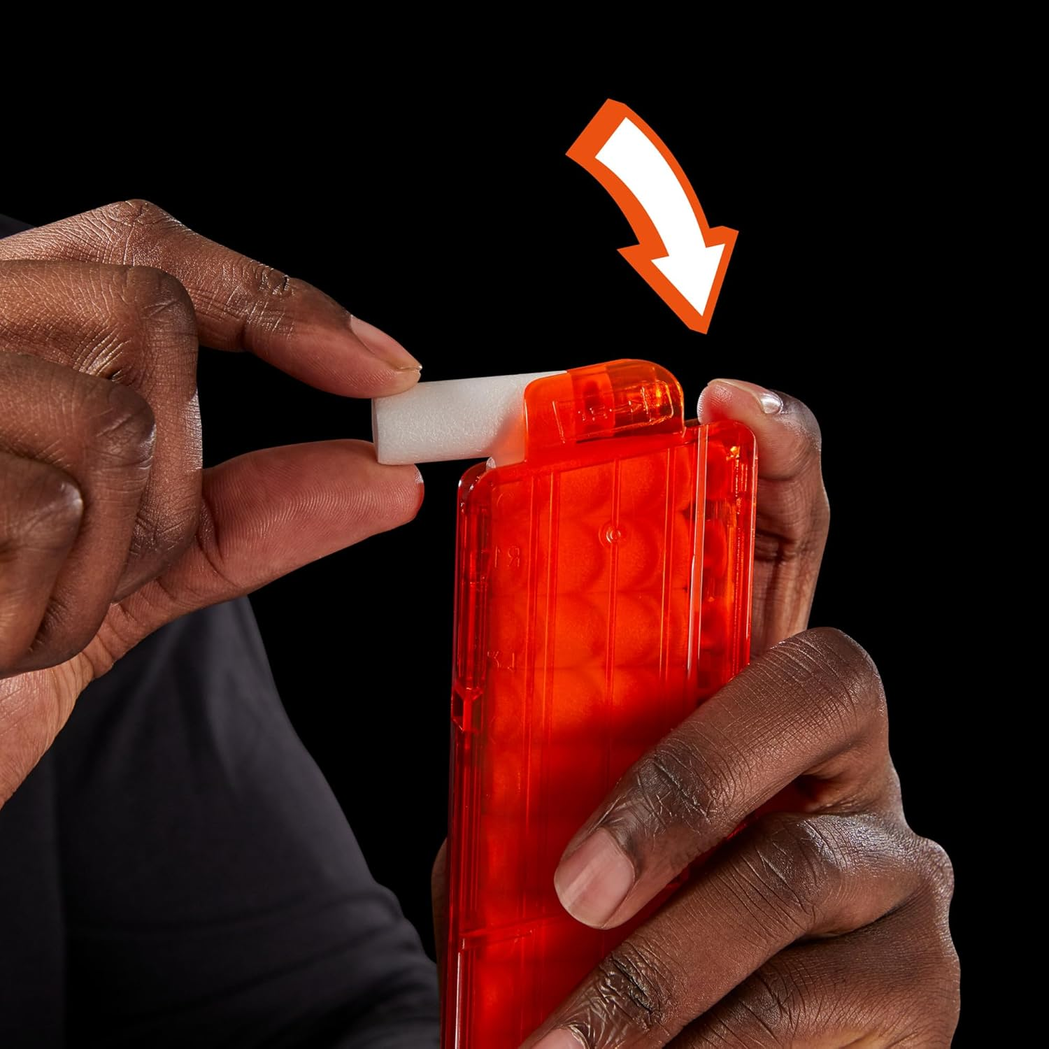 Nerf Pro Torrent Half-Length Dart Blaster, 150 FPS, 15 Nerf Pro Half-Length Darts, 15-Dart Magazine, Pump Action, Eyewear, Gifts for Teens, 14+ image number 3