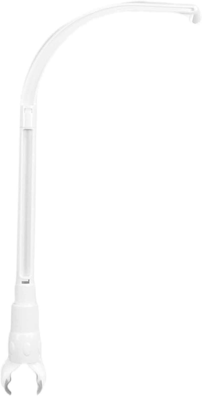 White Bracket Set Baby Crib Mobile Bed Bell Toy Holder Arm Bracket image number 3