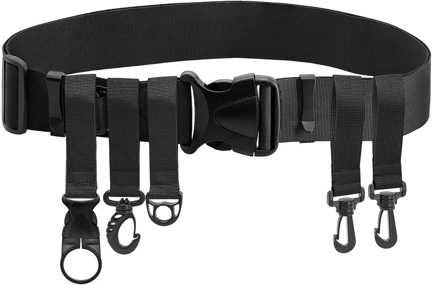 SAMSFX Fishing Adjustable Wader Belt Fishing Waist Belt Fishing Belts Essential Tool