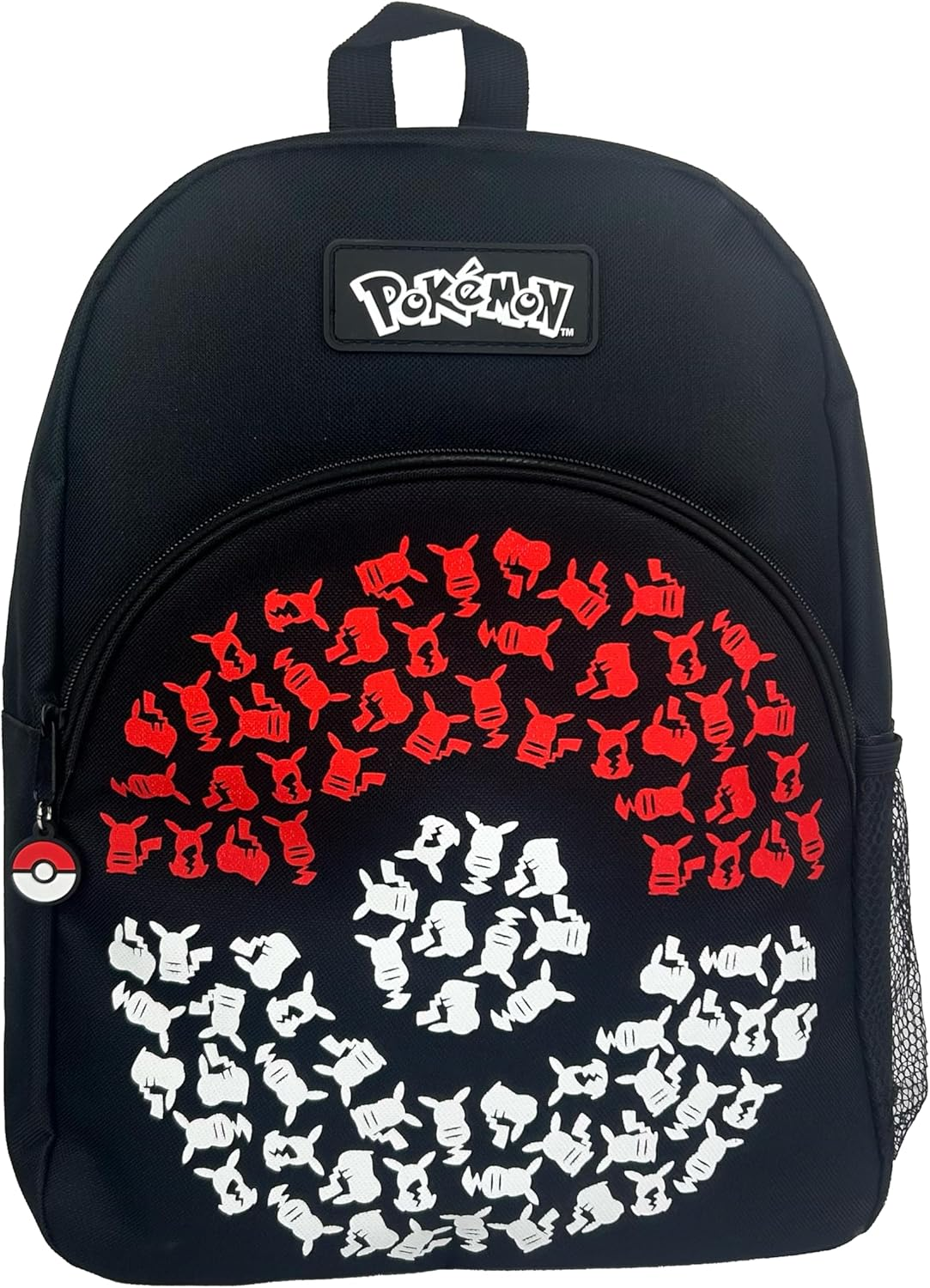 Blueprint Collections Pokemon Backpack, Black, Red, White, M image number 5