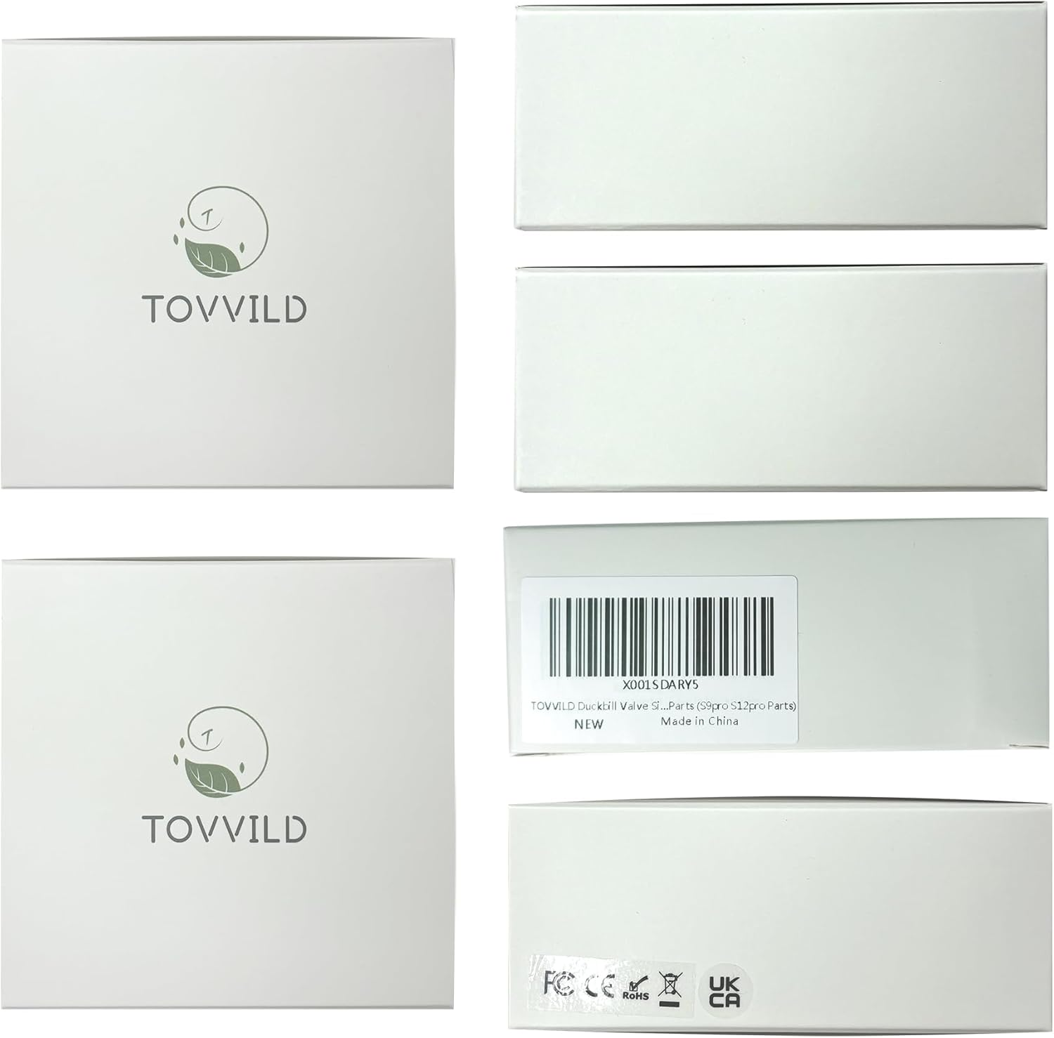 TOVVILD S9 Pro / S12 Pro / S9 / S12 Duckbill Valve Silicone Diaphragm, Compatible with Momcozy Breastpump, Replacement Parts Accessories image number 2