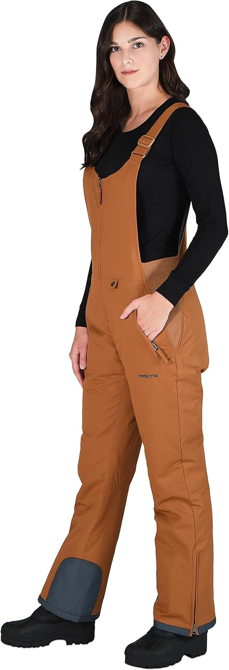 Arctix Women'S Essential Insulated Bib Overalls image number 2
