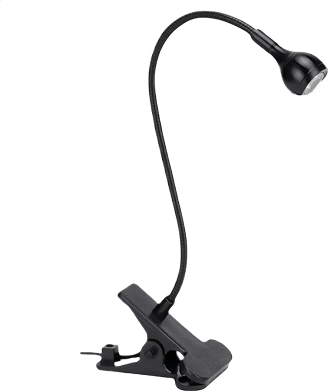 Jiimhte Gooseneck UV Lamp for Gel X Nails - Gooseneck LED Nail Light for Gel Nails, Clamp Nail Lamp,Small USB UV Lamp, Manicure Dryer, Home Salon Nail Accessories for Women Girls