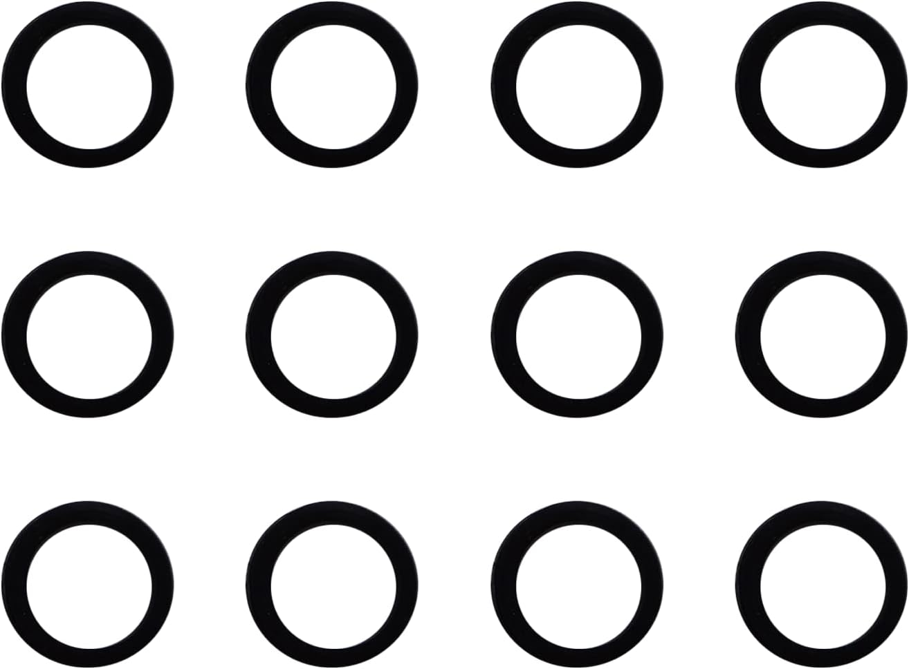 Carburetor Intake O-Ring for Walbro WYJ Carburetor Chinese Brushcutter TU26 CG330 CG430 CG520 (Pack of 12) image number 1