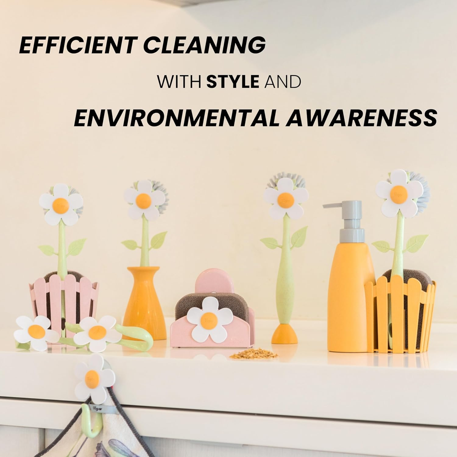 Vigar Florganic Dishwashing Brush image number 3