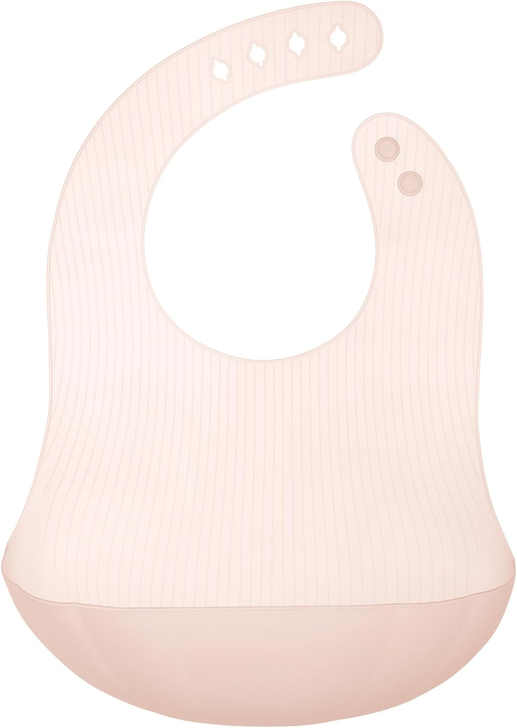 Olababy Fold N Go Silicone Baby Bib W Travel Case | Soft, Lightweight, Waterproof Bibs for Infants & Toddlers | BPA Free
