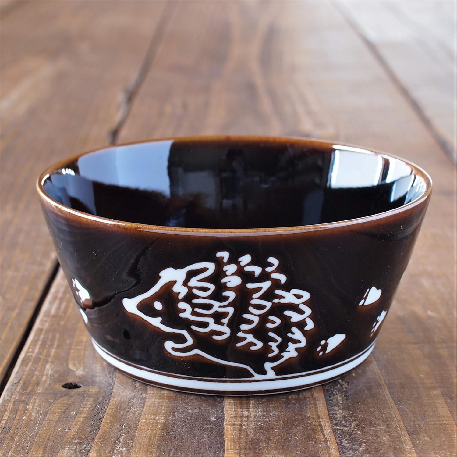 Miniru Pottery Small Bowl Hedgehog Ame Diameter 5.3 Inches (13.1 Cm) Lightweight Cutting Small Bowl &Phi;5.24&times;H2.36In image number 6